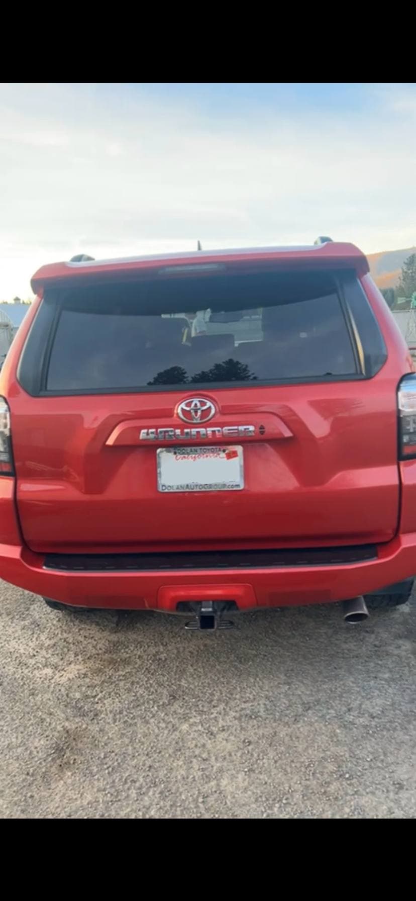 Detailed car — rear exterior finish