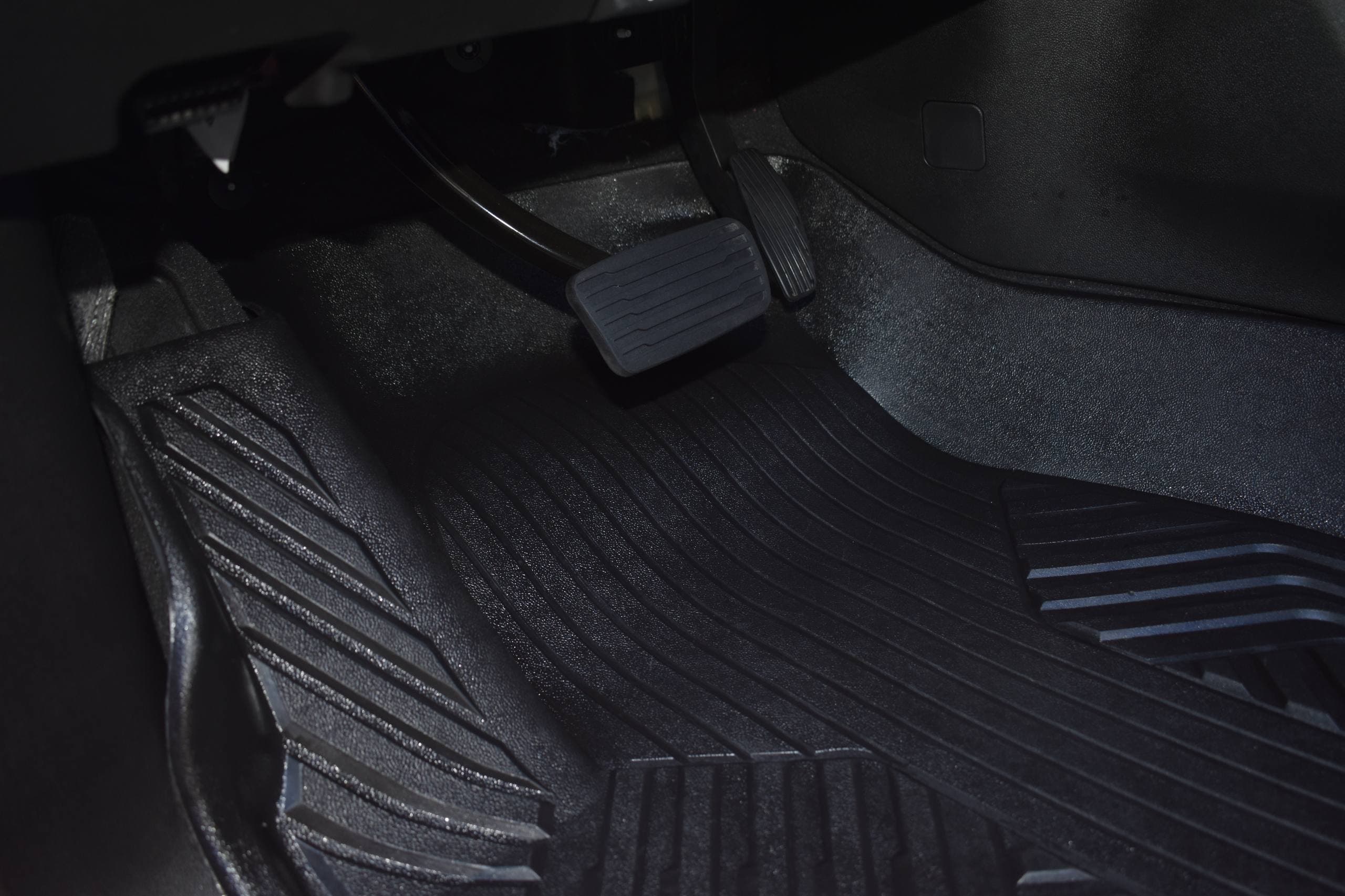 Detailed truck — interior mat cleaning